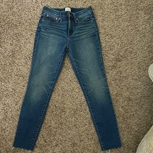 J. Crew Women's Dark Blue Skinny Jeans